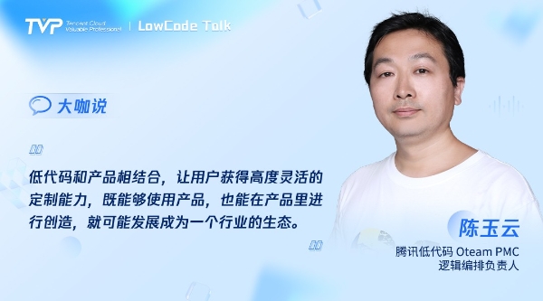 TVP尖峰对话：透过喧嚣探寻低代码的技术本我