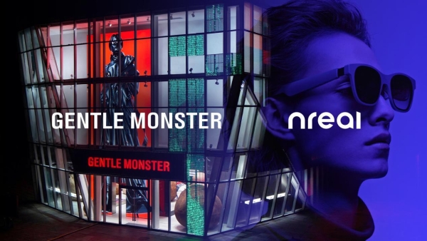 时尚品牌Gentle Monster牵手Nreal，将进入时尚领域