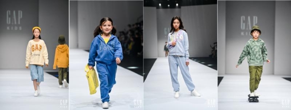 Gap发布2022年秋冬童装新品 携手小模特们精彩演绎KIDS WEAR上海时装周