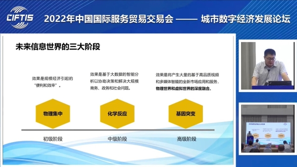 中国云体系联盟联合主办“2022年中国国际服贸会暨城市数字经济发展论坛” 