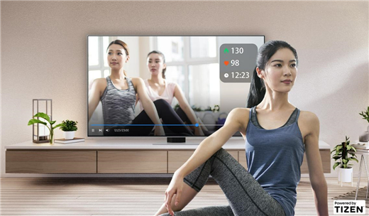 在家如何“自我修炼”？搭载全新Tizen系统的三星电视给你多场景居家体验