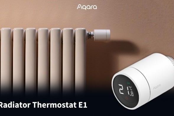 Aqara智能阀式温控器E1上市，海外市场同步开售