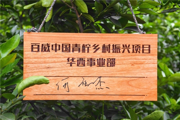 百威中国青柠乡村振兴项目绘就四川安岳新“丰”景