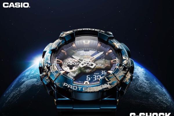 京东新百货携手卡西欧上新中国航空·太空创想联名款腕表“地球” 解锁腕间科幻体验