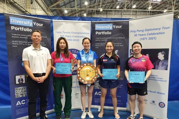 【ACY证券】赞助澳大利亚新南威尔士州乒乓球公开赛