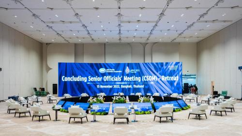 诗丽吉王后国家会议中心成功举办2022年APEC领导人会议