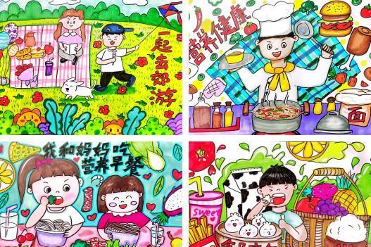 小小画师食安筑梦 2022青少年食品安全与营养健康科普教育活动走进徐州