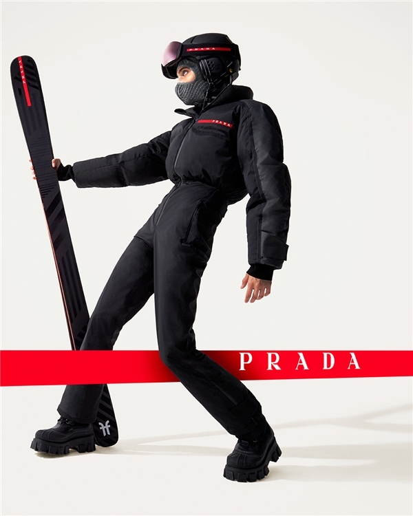 Prada与谷爱凌御用滑雪板品牌FACTION联名
