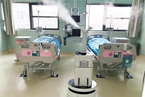 贝叶斯智能雾化消毒机器人，助力守护呼吸安全防线！