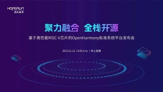 润和软件发布基于高性能RISC-V芯片的OpenHarmony标准系统平台