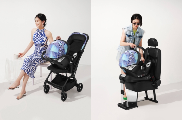 HBR虎贝尔发布Mpro全新幻彩婴儿推车，张嘉倪抢先拥有！
