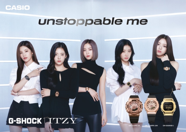 卡西欧宣布 ITZY 成为 G-SHOCK 全球品牌代言人 与韩国五人女子偶像组合促成新合作关系