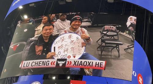 笑果亮相NBA新春活动，架起中美文化交流桥梁