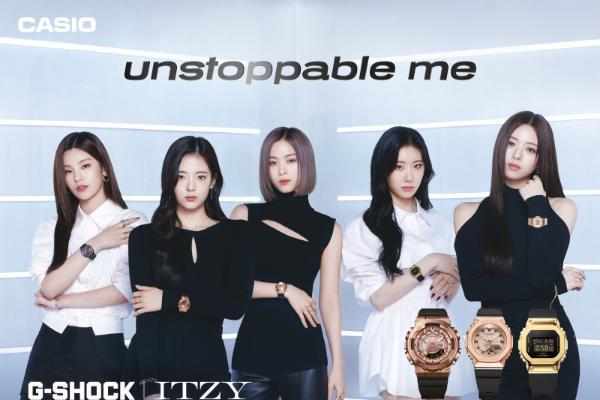 卡西欧宣布 ITZY 成为 G-SHOCK 全球品牌代言人 与韩国五人女子偶像组合促成新合作关系