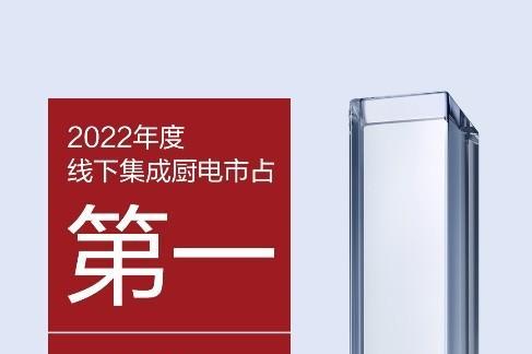 方太获2022年度线下集成厨电市场第一，引领高端集成厨电新趋势