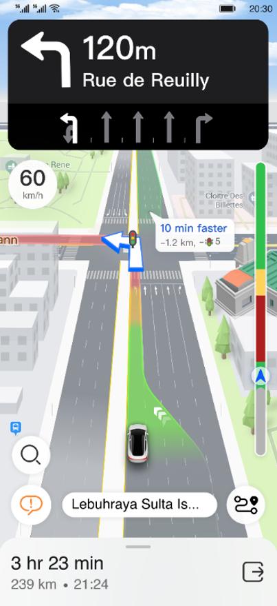  MWC2023：Petal Maps带来全新全屏车道级引导，支持近百个3D地标建筑物 
