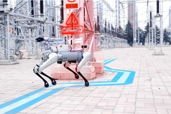 宇树电力巡检四足机器人，给智慧电力巡检带来更广阔的发展空间！