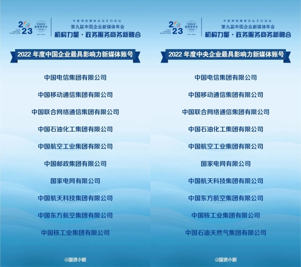  东航在中国企业新媒体年会上收获“最具影响力新媒体”等5个奖项