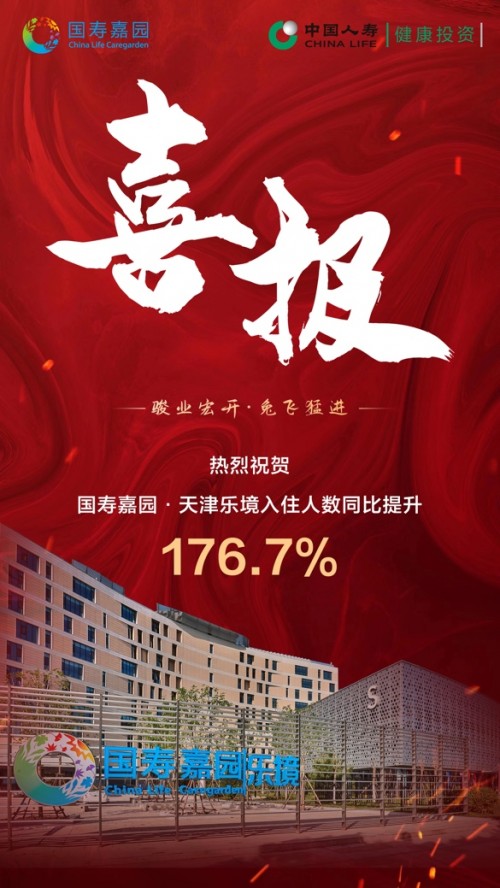 喜报！国寿嘉园养老社区入住人数同比大幅攀升！