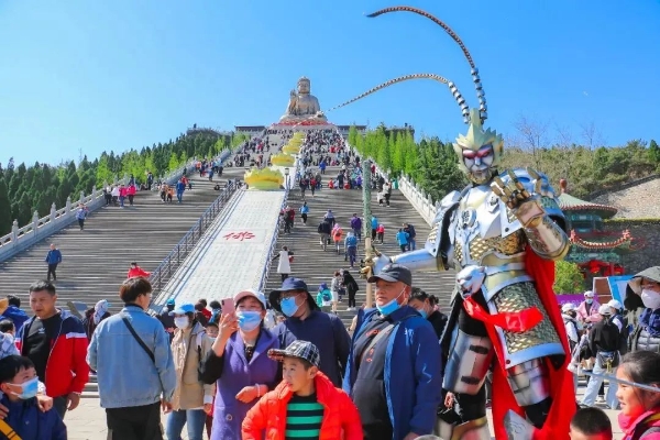 龙口南山旅游景区五一活动随风而至