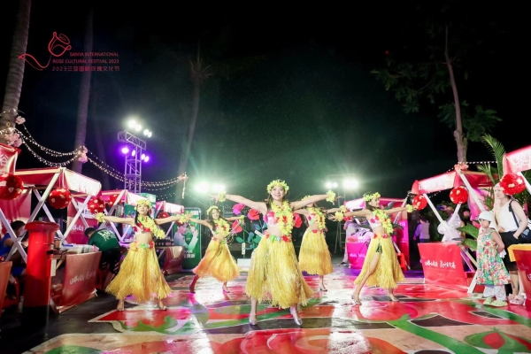 2023三亚国际玫瑰文化节开幕式晚会隆重举行