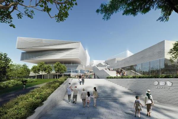 深圳重点城市文化空间设计：龙华两心一馆/AG汇创 