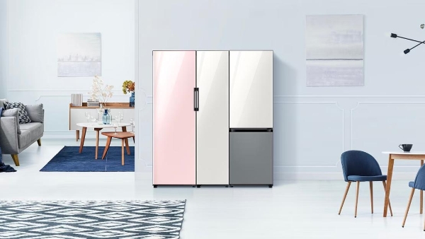 清凉一夏 三星BESPOKE缤色铂格冰箱打开高效储鲜新方式 