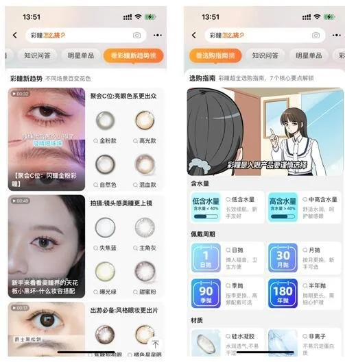  解决瞳色选择焦虑，天猫超级品类日发布“彩瞳选购四步法”