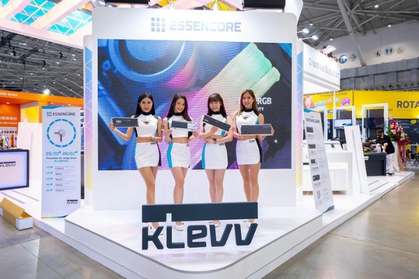  ESSENCORE旗下KLEVV科赋亮相台北COMPUTEX2023 带来新一代内存与SSD