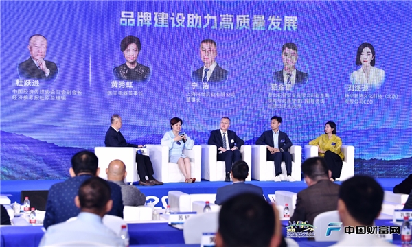 黄秀虹在第三届中国财富峰会谈品牌建设助力高质量发展