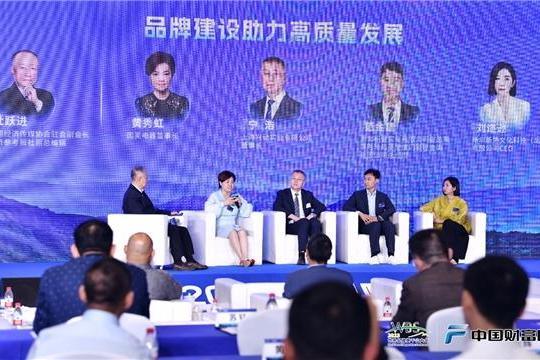 黄秀虹在第三届中国财富峰会谈品牌建设助力高质量发展