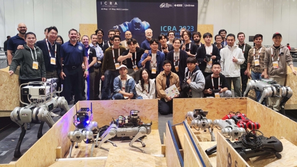 来自中国的宇树机器人，在ICRA 2023上闪耀科技创新光芒！