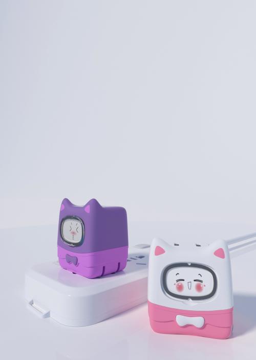 IFCAT元力猫推出全新喵喵头40W充电器：创新科技，让生活更有趣
