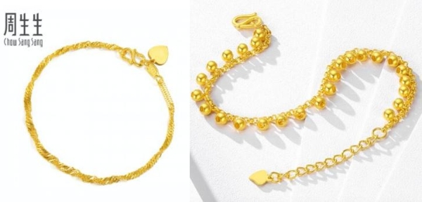 京东发布618黄金珠宝TOP10热卖榜 施华洛世奇跳动的心项链、周生生黄金手链热卖 
