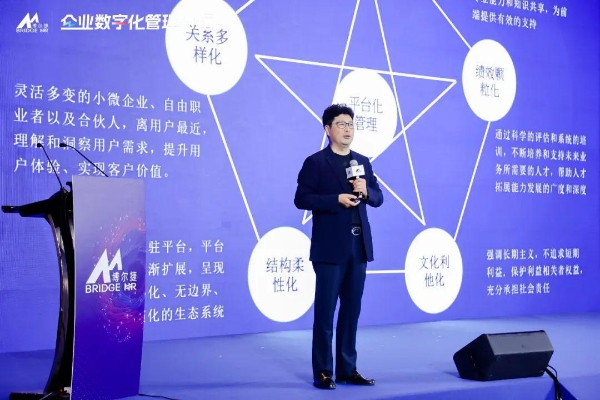 博尔捷数字科技集团创始人、董事长侯正宇博士：企业平台化管理