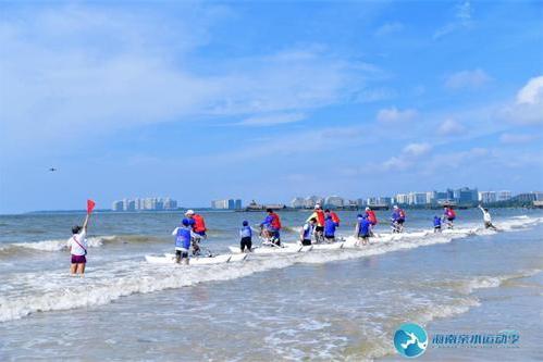 2023海南（文昌）高隆湾水上自行车竞速赛开赛