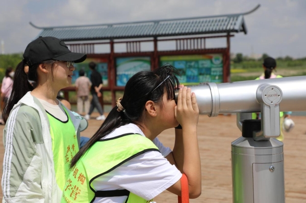 2023第三届中国·康保遗鸥保护摄影周 京张中小学生观鸟研学活动圆满结束