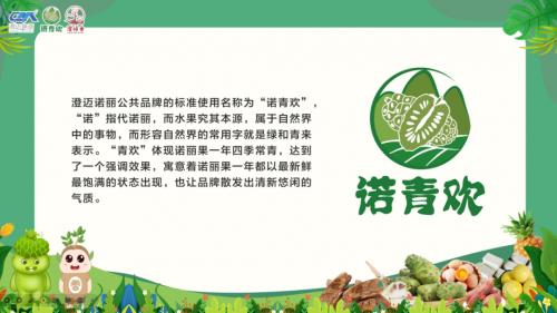 澄迈县分品类公共品牌“诺青欢”“澄悟香”推介会圆满举行