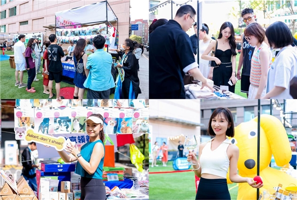 北京apm x 伍德吃托克“一伍一食”伙伴社区节集结快乐，运动市集燃动火热盛夏！