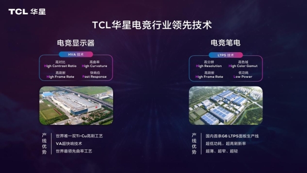  TCL华星携电竞产品亮相ChinaJoy，开启极致电竞体验