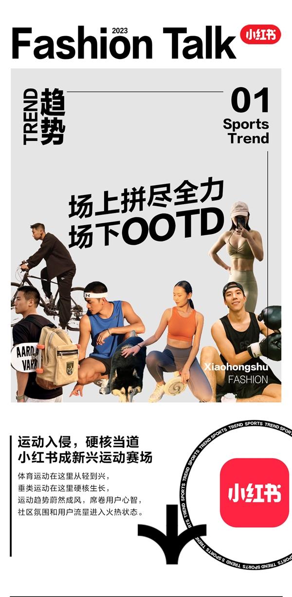 Fashion Talk | 运动热潮下,看小红书2023运动营销趋势洞察、解锁品牌生长新可能 