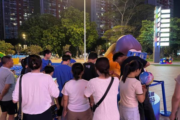 第二站！蓝色猩球IP在惠州碧桂园翡翠山益田假日世界进行巡展