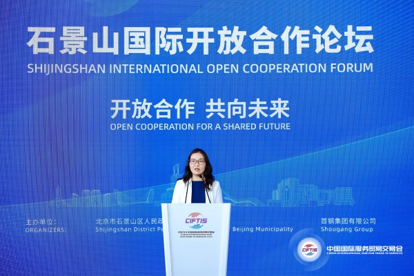 开放合作 共向未来2023石景山国际开放合作论坛开启