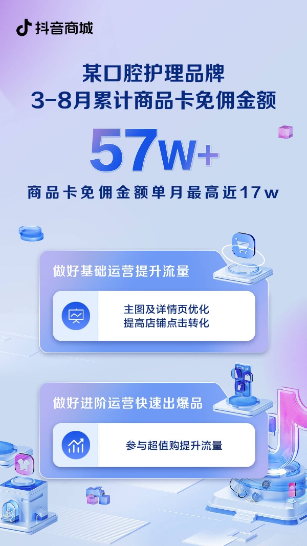 降本提效促成交，抖音电商商品卡实时免佣这么做就对了！
