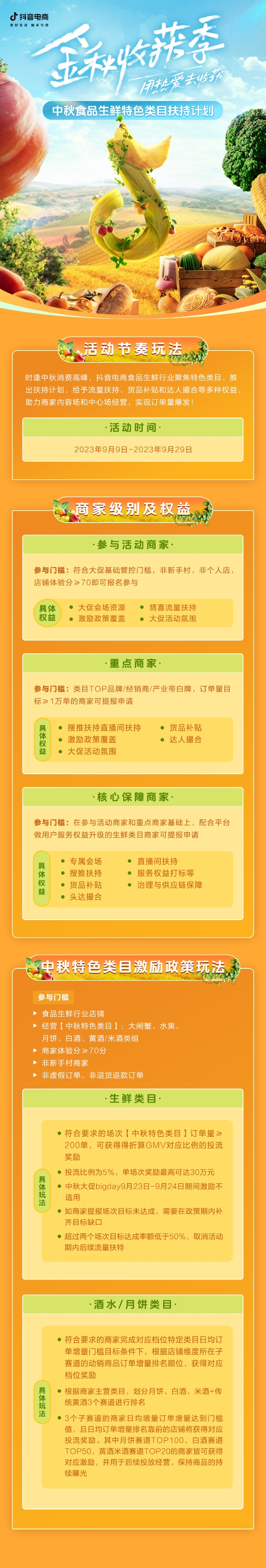  这个金秋收获季，食品生鲜生意机会掌握在即！