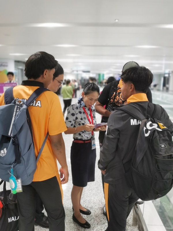 “金牌标准”践行“四精服务”，东航首个亚运参赛团队国际航班抵杭