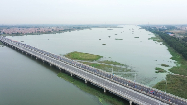 乐跑湿地画廊，逐梦宁河七马  ——2023天津·宁河七里海首届半程马拉松赛事圆满举办