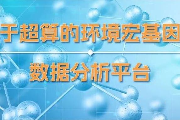 行业应用｜基于超算的环境宏基因组数据分析平台