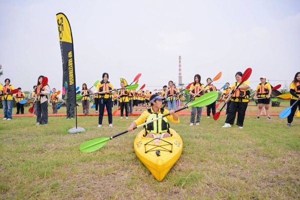  青浦新城文体旅融合发展再添新亮点——550皮划艇度假营地项目今日正式启动
