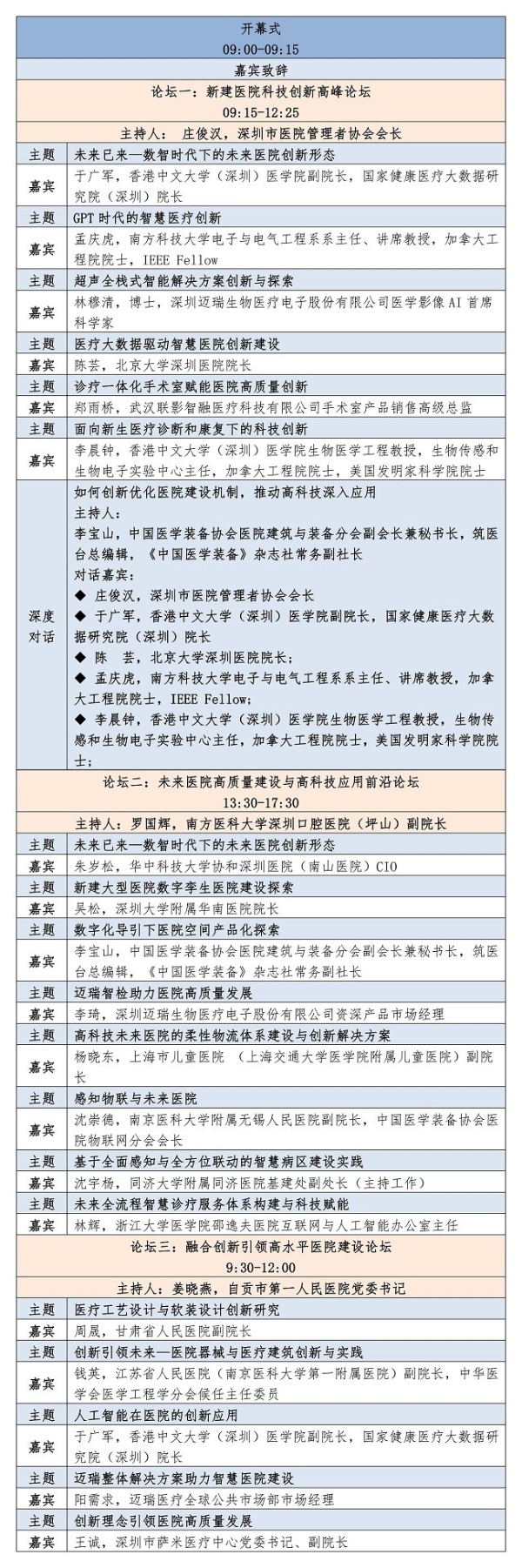 科技赋能，创新驱动！10月28-29日，新建医院科技创新大会首次落地深圳，与CMEF同期即将盛大启幕！